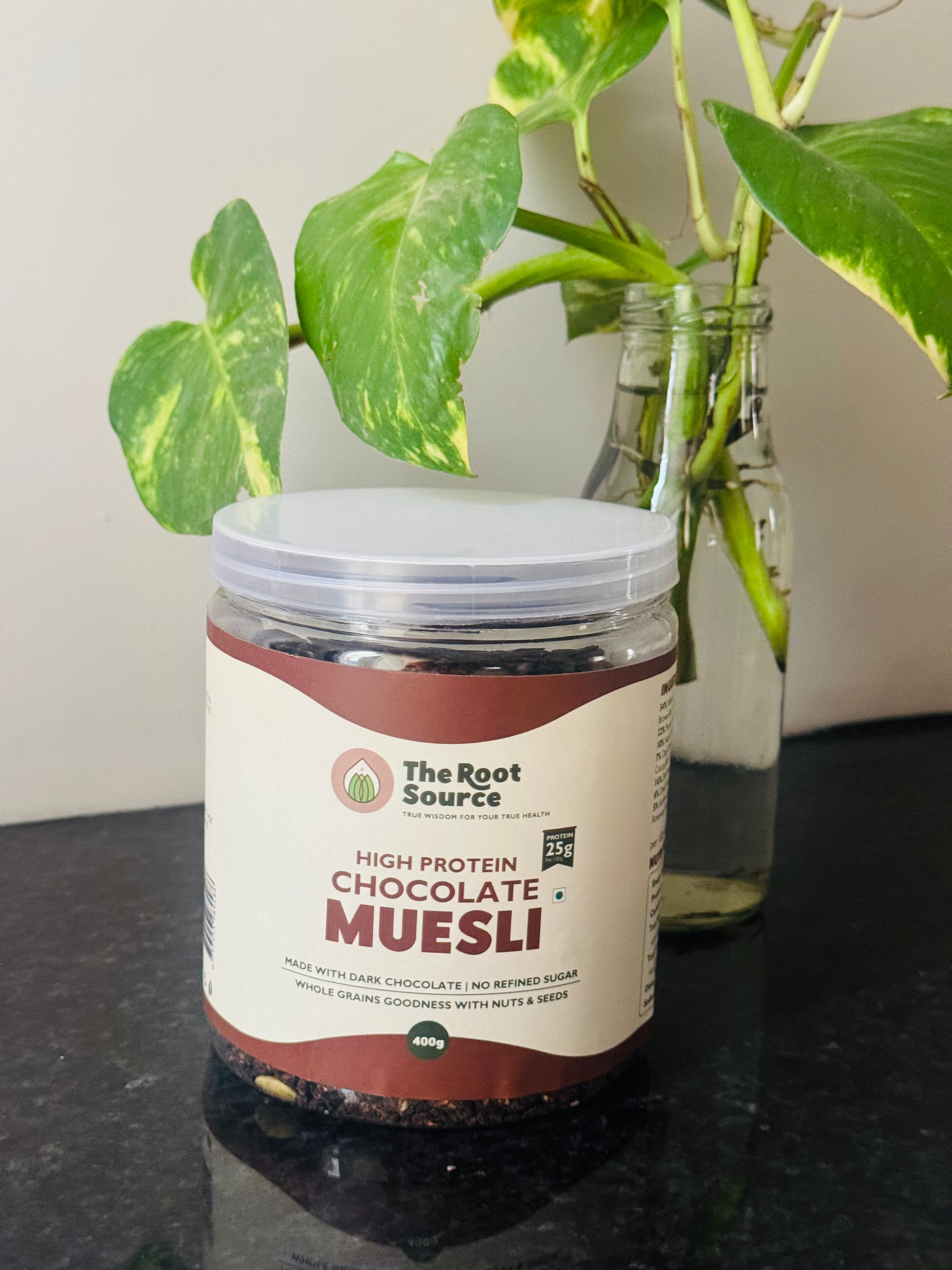 High Protein Muesli, 400g – The Root Source