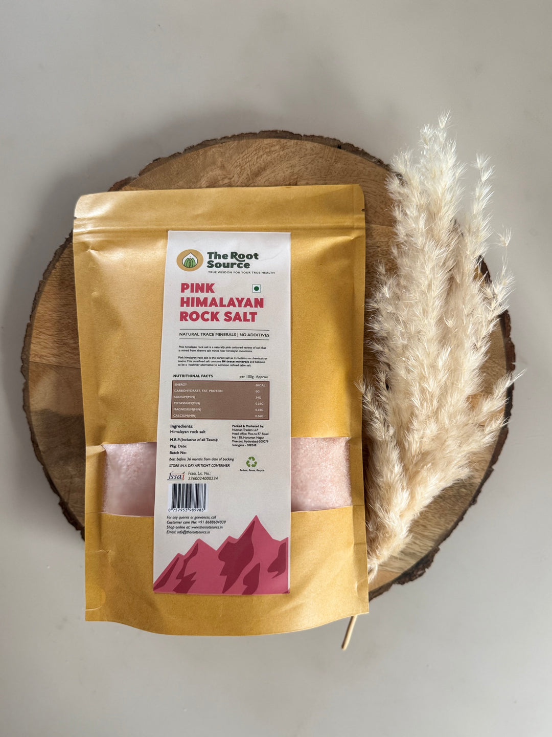 Himalayan Pink Rock Salt,1Kg
