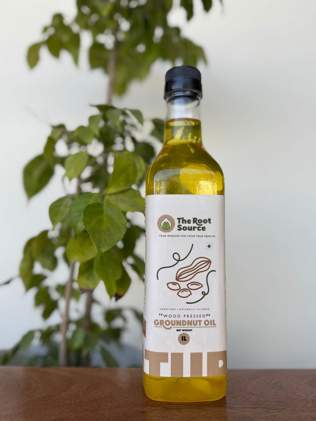Wood Pressed Groundnut Oil 1L