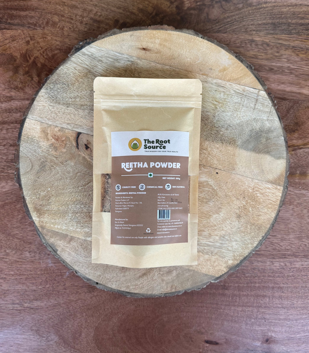 Reetha Powder, 100gm