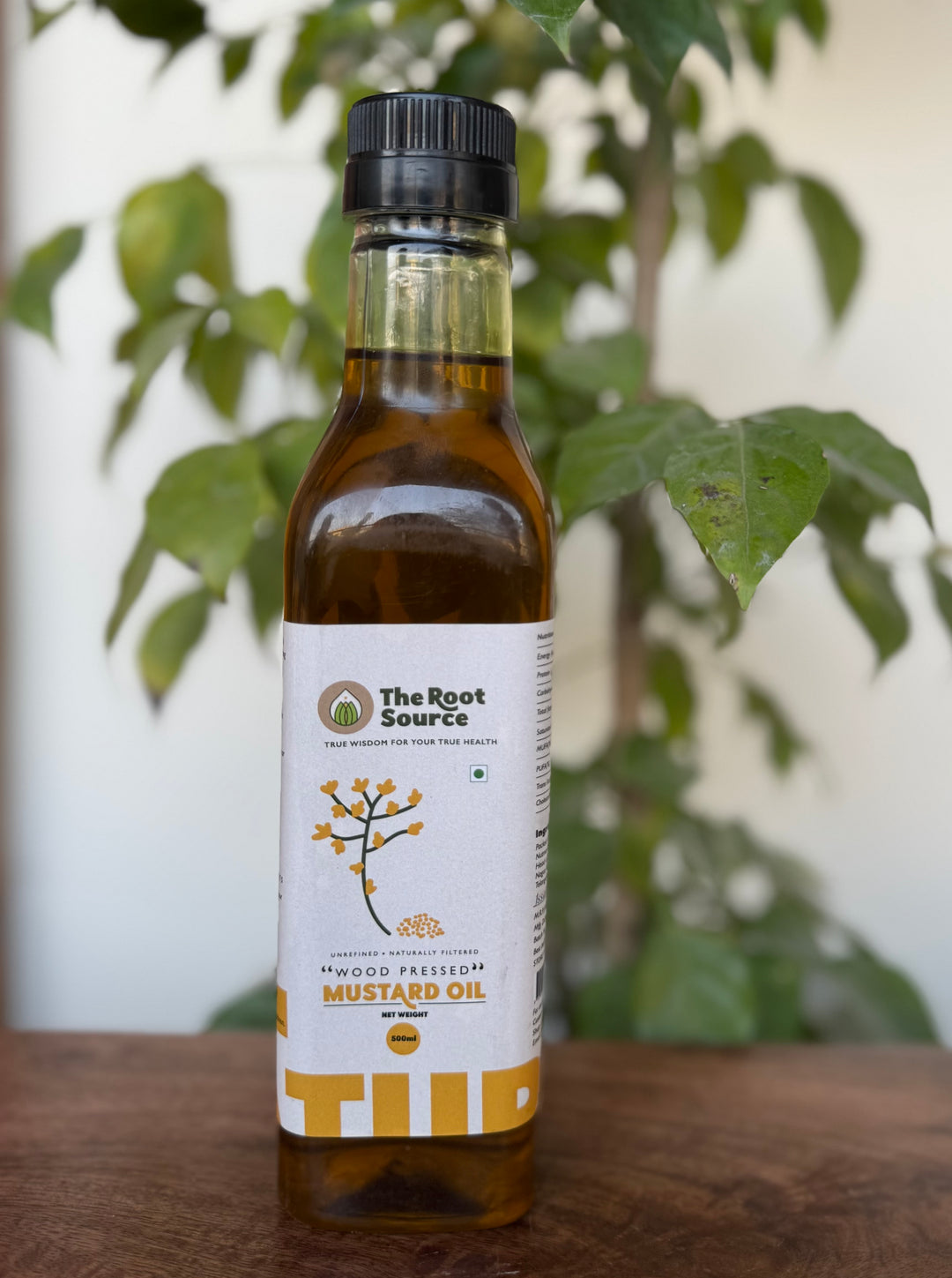 Wood Pressed Mustard Oil