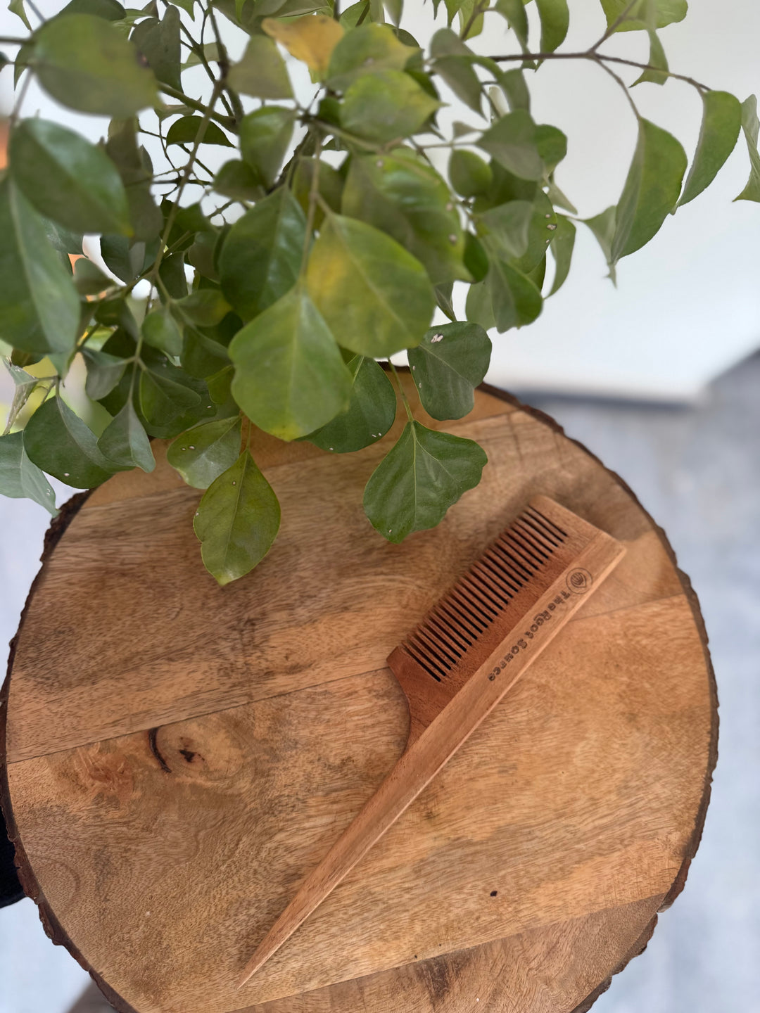 Neem Wood Tail Comb