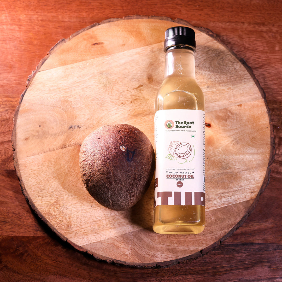 Wood Pressed Coconut Oil