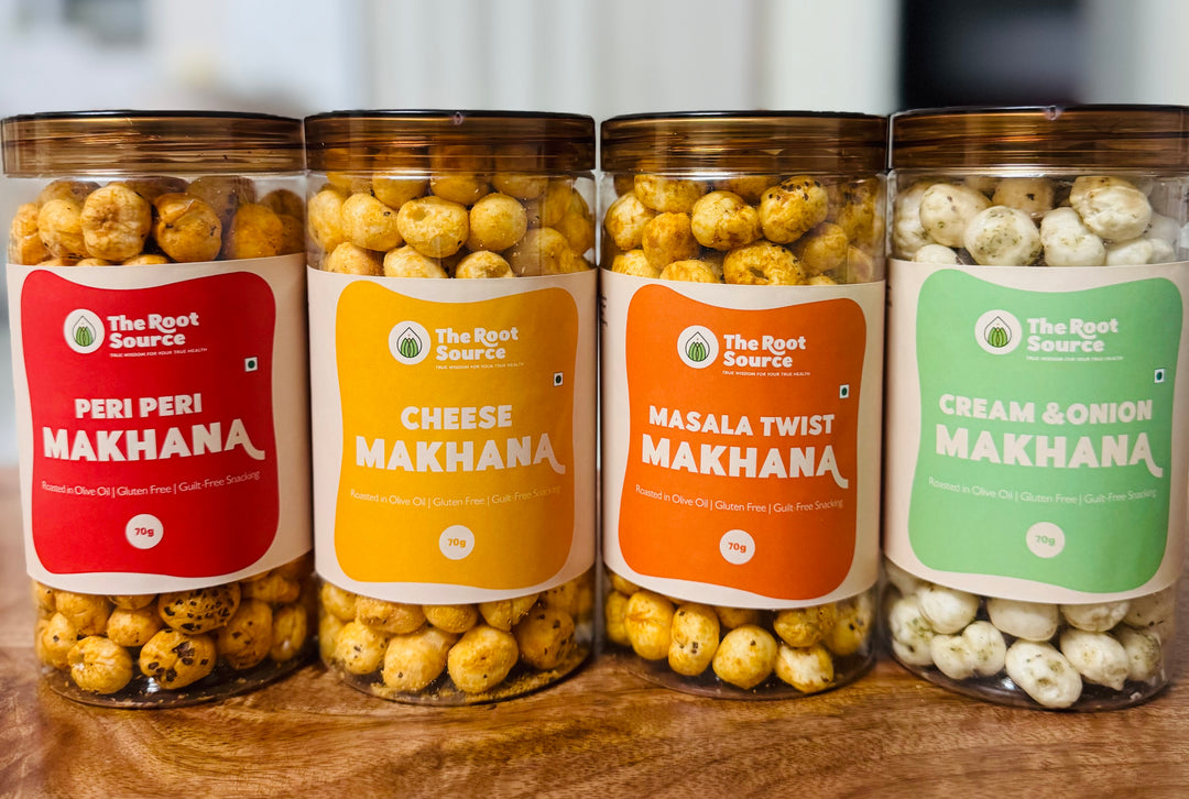 Roasted Makhana Combo pack (Pack of 4)