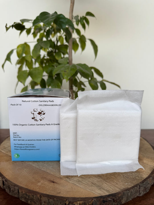Natural Cotton Sanitary Pads